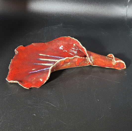 Terre Précieuse - Détail de l'écrin artisanal aux nuances bleutées