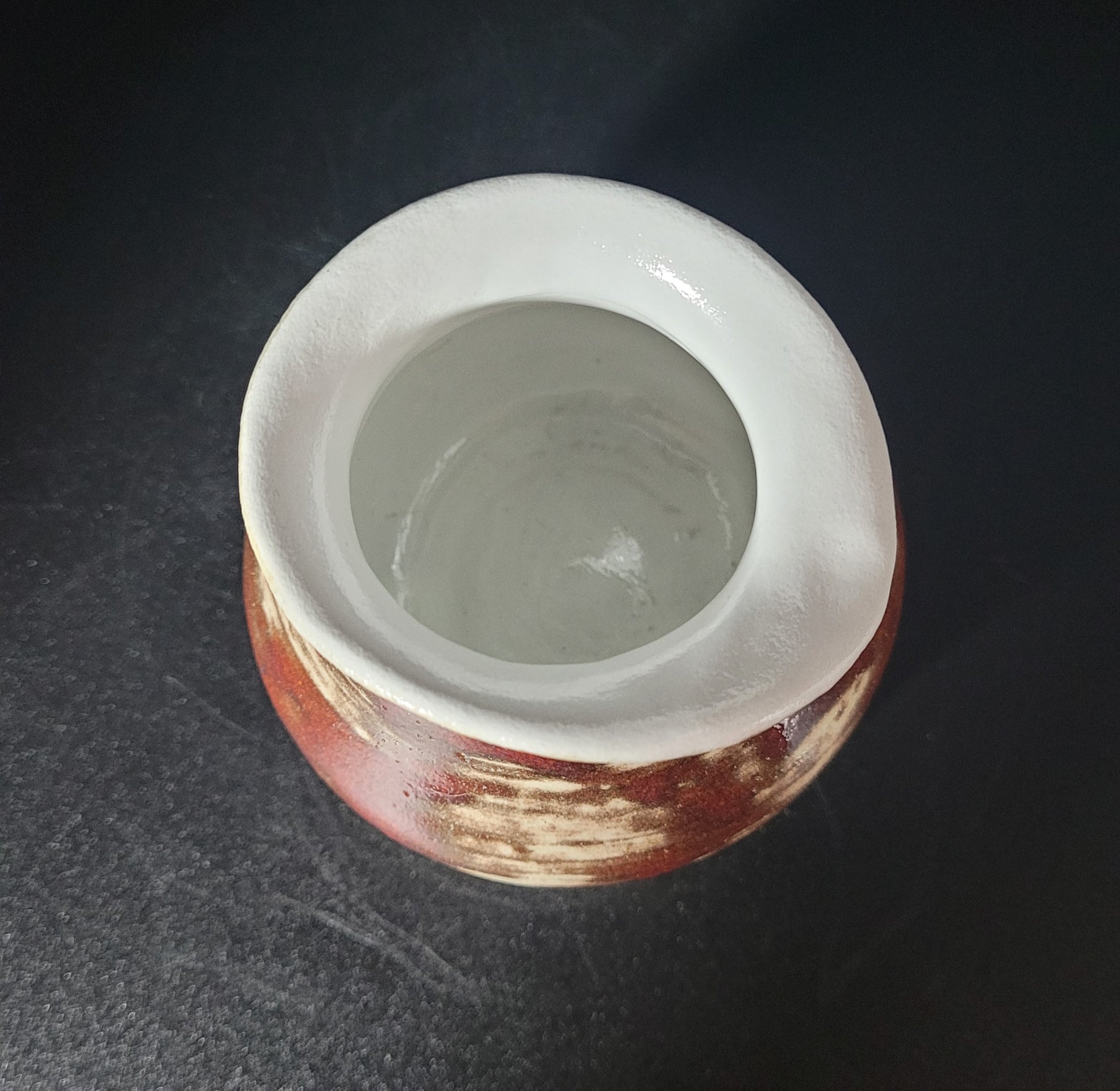 Pot à Lait - Vue dessus du pot polyvalent 7 cm x 7 cm